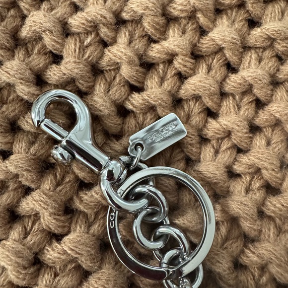 COACH Butterfly Leather Key charm - Picture 4 of 6